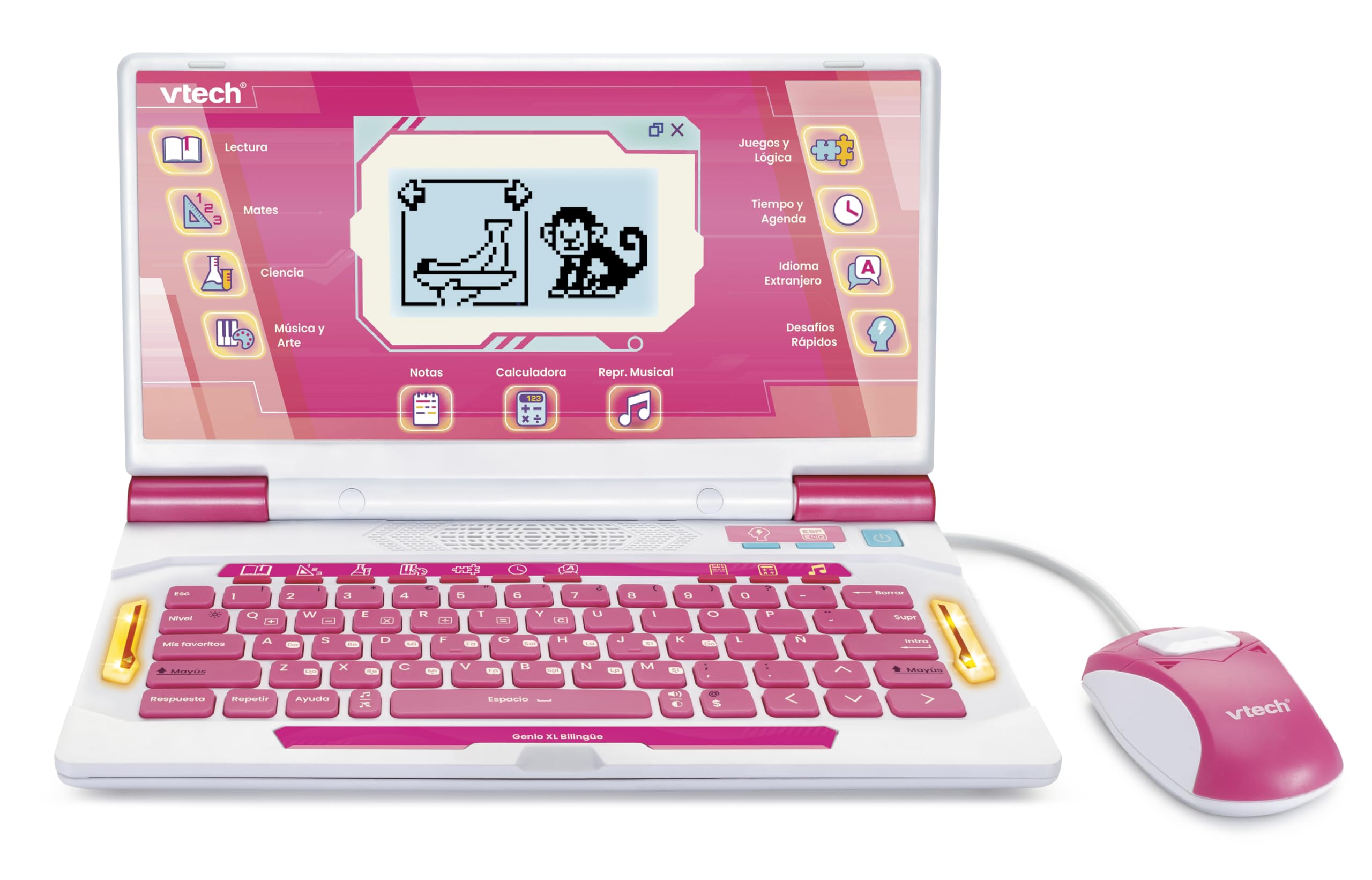 Amazon.es: VTech - Genio XL Bilingüe Español-Inglés, Color Rosa